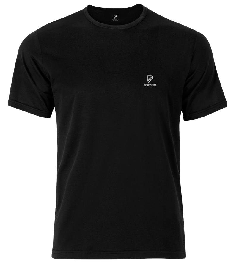 PERFORMA - High Fashion Basic Black Tee