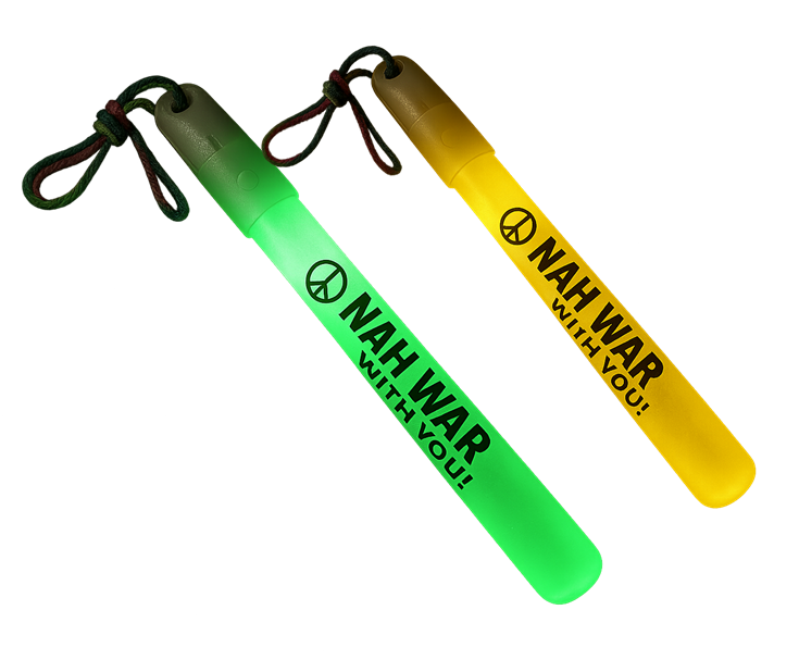 "Nah War With You" - Poi LED Stick